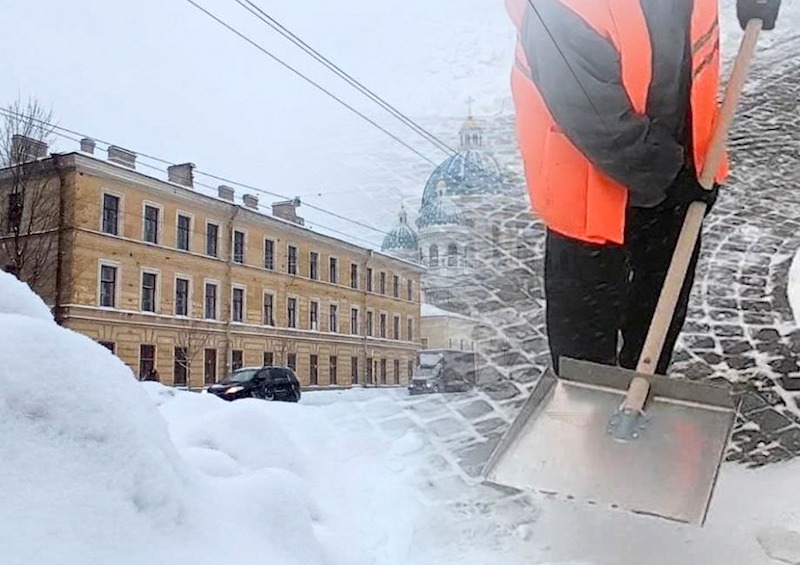 Правозащитник создал петицию с призывом к Беглову лично следить за уборкой снега 
