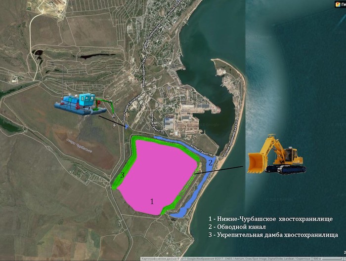 Появились жалобы о разрушении гидротехнических сооружений Нижне-Чурбашского хвостохранилища